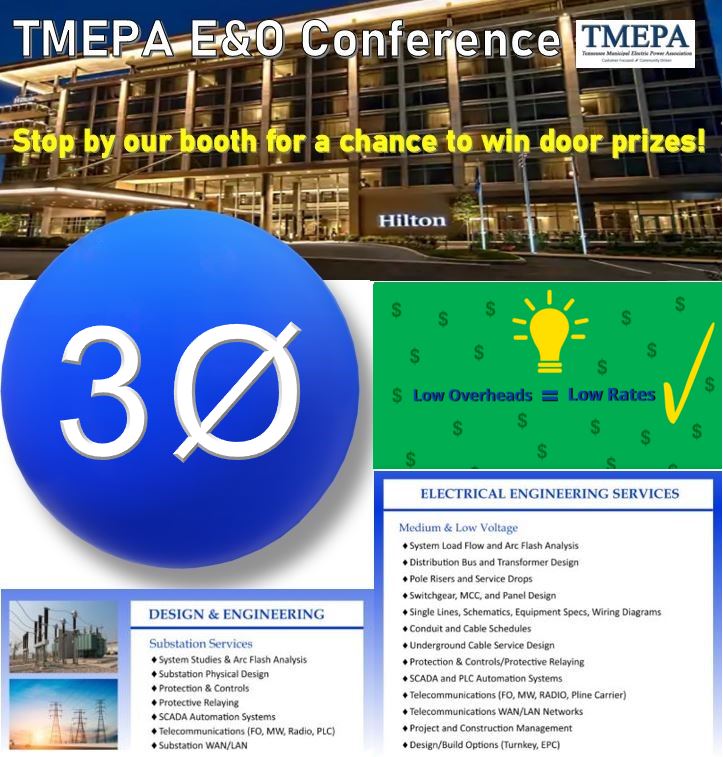 3 Phase Associates is Sponsoring the TMEPA E&O Conference! 3 Phase