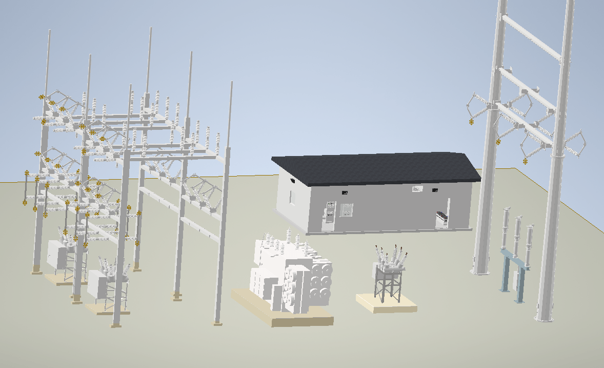 Substation-3D-Design