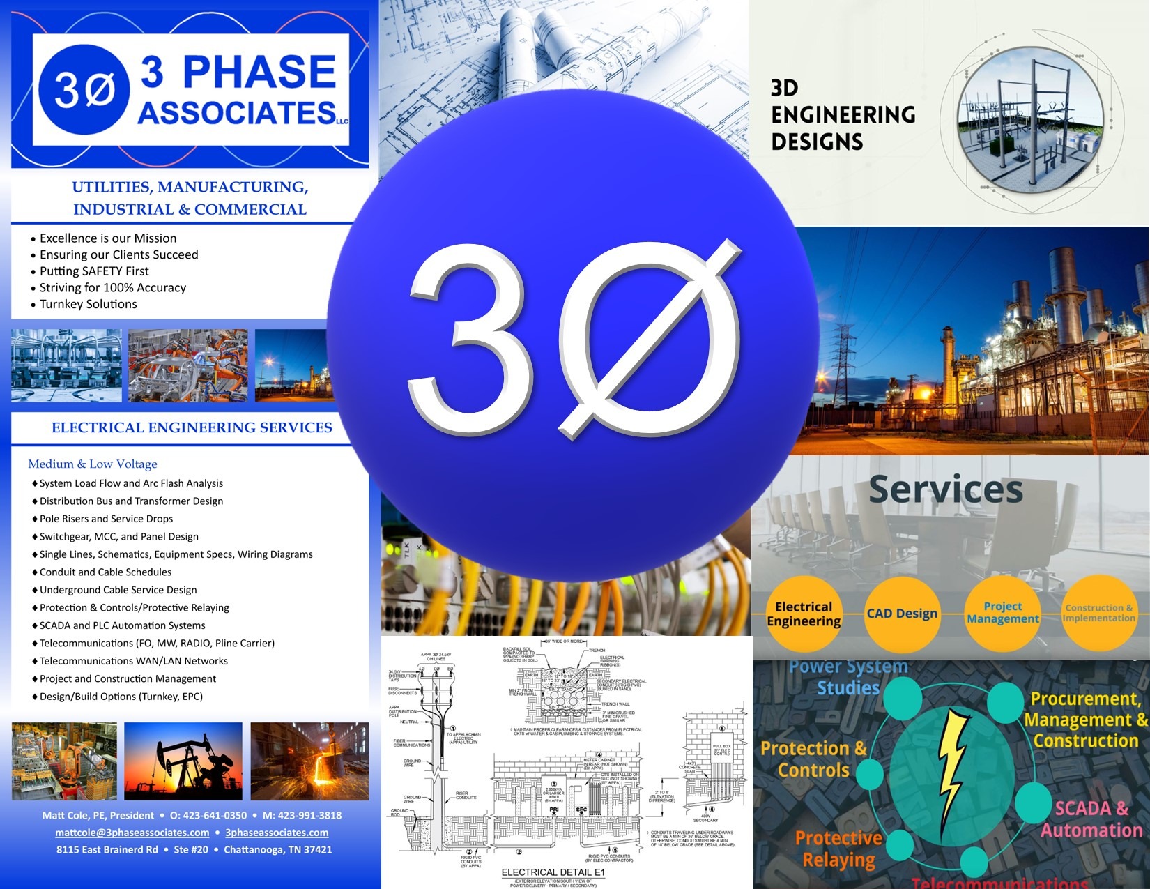 Electrical Engineering Services 3 Phase Associates